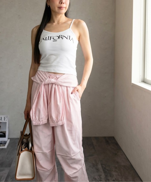 Per sist ence(パーシエンス)の「カリフォルニアブラトップ(キャミソール・レディース・ブラック/ブルー/ホワイト・ONE SIZE)」の4枚目の写真