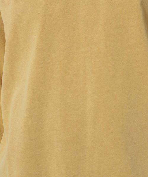 niko and...(ニコアンド)の「【NATOKii(ネイトゥーキー)】ピグペイントロンTEE(Tシャツ/カットソー・メンズ・マスタード/ライトグリーン・LARGE/MEDIUM)」の19枚目の写真