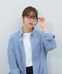 ボストン型 メガネ 中顔面短縮みえメガネ 軽量 大人可愛い おうち