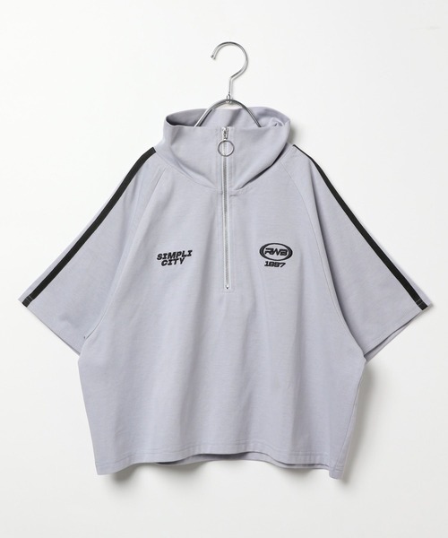 ちゃろさん専用 セール】ヘビロッTEEハーフZIP半袖/324962（Tシャツ/カットソー