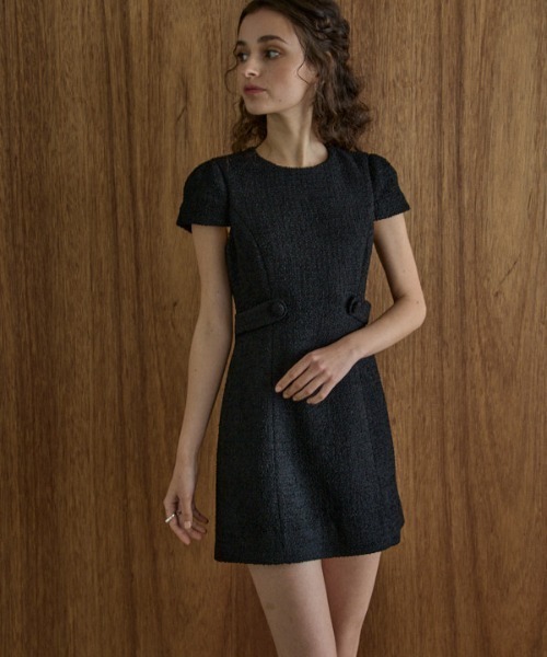eradie♡エラディエ♡サマーツイードミニワンピース セール】Summer tweed mini one piece サマーツィードミニ