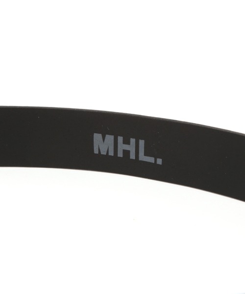 MHL.(エムエイチエル)の「KEEPER BUCKLE BELT(ベルト・メンズ・ブラック・FREE)」の4枚目の写真