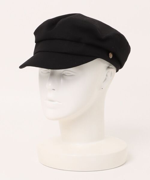 Basiquenti(ベーシックエンティ)の「【Soelilas】Linen Marine Cas(リネンマリンキャス)LCQ-N47694(キャスケット・メンズ・ナチュラル/ブラック・FREE)」の5枚目の写真