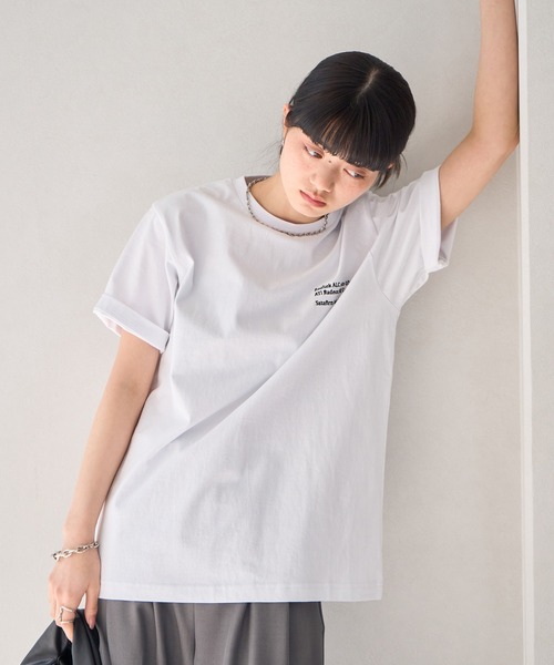 セール】【NOGLE/ノグル】刺繍ロゴTEE（Tシャツ/カットソー