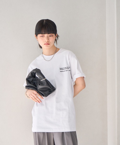 NOGLE（ノグル）の「【NOGLE/ノグル】刺繍ロゴTEE（Tシャツ