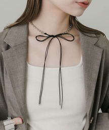 SMELLY | メタルボールダブルコードネックレス(ネックレス)