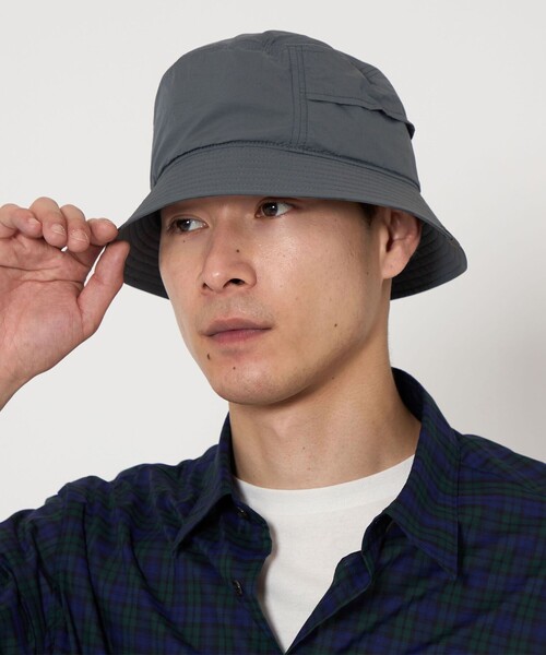 DAIWA（ダイワ）の「【別注】＜DAIWA＞GLR PERTEX バケットハット -撥水-（ハット・メンズ・ブラック/ダークグレー・FREE）」の13枚目の写真