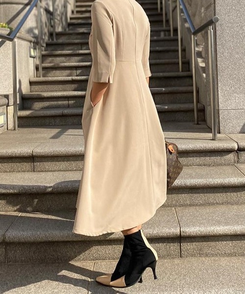 クレリックフレアワンピース【低身長・小柄女性向け】（ワンピース