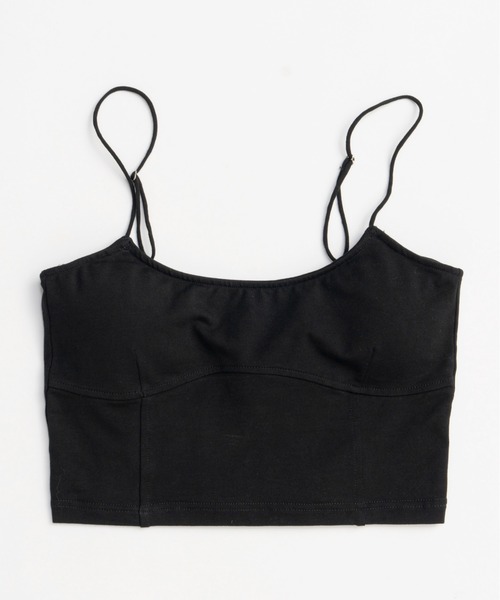 肌触りがいい In Cup Bustier Top/カップインビスチェブラトップ【MAISON Bra トップス