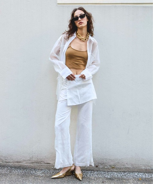 Cup In Bustier Bra Top/カップインビスチェブラトップ【MAISON