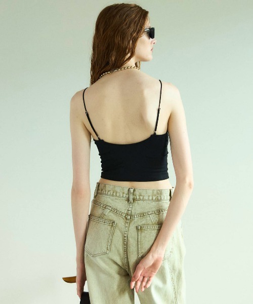 Cup In Bustier Bra Top/カップインビスチェブラトップ【MAISON