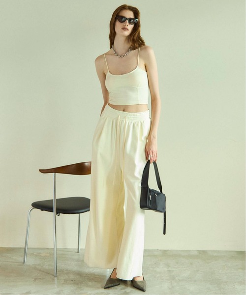 タンクトップ ノースリーブ Cup In Bustier Bra Top/カップインビスチェブラトップ「MAISON SPECIAL/メゾンスペシャル MAISON SPECIAL タンクトップ ノースリーブ Cup In Bustier Bra