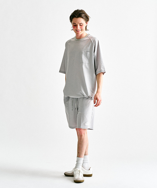 417 EDIFICE(フォーワンセブンエディフィス)の「PERFECTECH メッシュショーツ(その他パンツ・メンズ・チャコールグレー/ブラック・MEDIUM/LARGE/X-LARGE)」の5枚目の写真