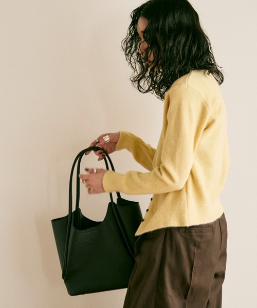 Lutim by u（ルチバイユー）の「Cord tote bag with pouch / ポーチ付