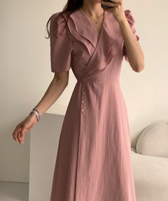 セール】☆Velnica(ヴェルニカ) バックカシュ ワンピース