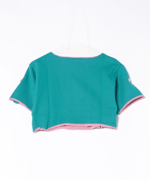 CHEER(チアー)の「スウェットショート丈トップス(Tシャツ/カットソー・レディース・ピンク/グリーン・S/M/L)」の11枚目の写真