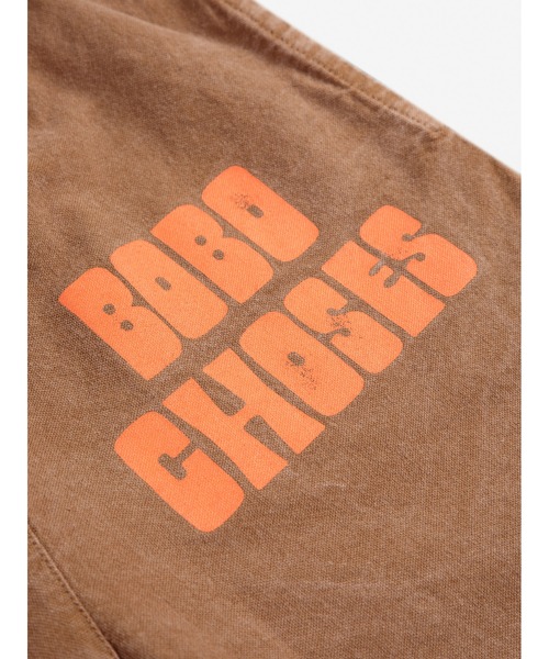 BOBO CHOSES（ボボショーズ）の「Bobo Choses woven pants（チノパンツ・キッズ・ブラウン・8-9y/4-5YEAR/2-3YEAR/10-11y）」の3枚目の写真