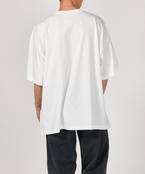 MIDWEST(ミッドウエスト)の「MM6 T-SHIRT(Tシャツ/カットソー・メンズ・ホワイト・SMALL/MEDIUM)」の3枚目の写真
