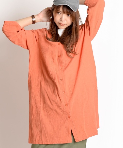 AMOMENTO ストライプ柄 長袖カーディガン Mサイズ Samansa Mos2（サマンサ モスモス）の「ストライプ柄ニット