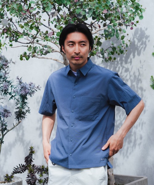 Snow Peak(スノーピーク)の「Snow Peak / Breathable Quick Dry Shirt 通気性 速乾 シャツ(シャツ/ブラウス・メンズ・ブラック/ブルー/ホワイト・S/M/L/XL)」の5枚目の写真