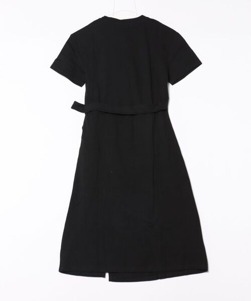 BANICO（バニコ）の「ウエストリボン付きカットソーワンピース (SS)（ワンピース・レディース・ベージュ/ブラック・MEDIUM/LARGE）」の6枚目の写真