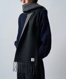 Lui's(ルイス)のソフトタッチボリュームロングリバーシブルマフラー(マフラー)