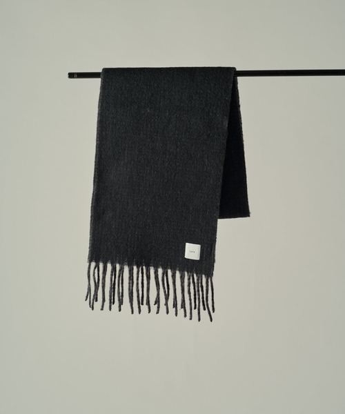 Lui's（ルイス）の「ソフトタッチボリュームロングリバーシブルマフラー（マフラー・メンズ・ブラウン/ブラック・FREE）」の12枚目の写真