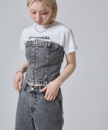 デニム」に該当するチューブトップファッション通販 - ZOZOTOWN