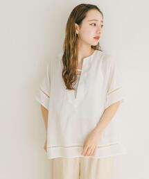 ハンカチーフデザインブラウス