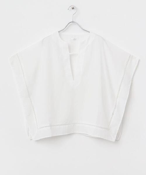 ITEMS URBANRESEARCH（アイテムズ アーバンリサーチ）の「ハンカチーフデザインブラウス（シャツ/ブラウス・レディース・ブラック/ホワイト・FREE）」の16枚目の写真