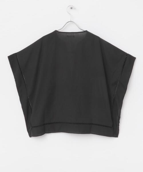 ITEMS URBANRESEARCH（アイテムズ アーバンリサーチ）の「ハンカチーフデザインブラウス（シャツ/ブラウス・レディース・ブラック/ホワイト・FREE）」の7枚目の写真