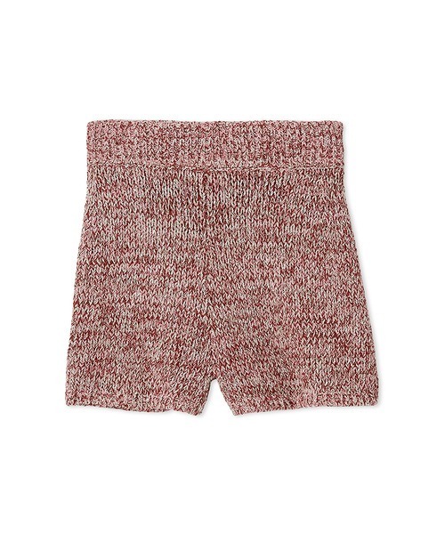 SNIDEL（スナイデル）の「Sustainableニットショートパンツ（その他パンツ・レディース・ピンク/ベージュ/アイボリー・FREE）」の4枚目の写真