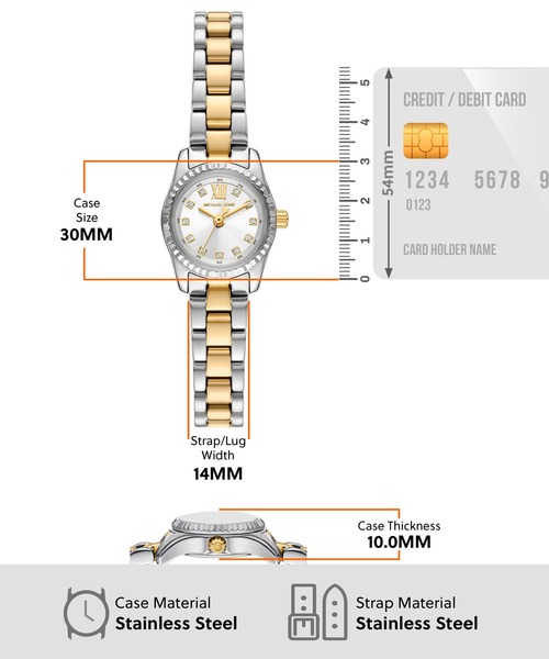 MICHAEL KORS(マイケルコース)の「マイケル・コース 腕時計 レディース アナログ ステンレス MK4903(アナログ腕時計・レディース・マルチ・FREE)」の6枚目の写真