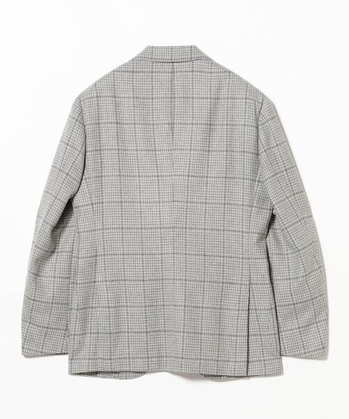 BRILLA per il gusto(ブリッラペルイルグースト)の「E.THOMAS ウールカシミヤ グレンチェック オーバーペーン ジャケット(その他アウター・メンズ・シルバー・42/44/46/48/50/52)」の5枚目の写真