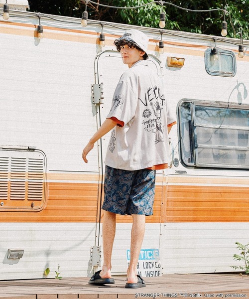 niko and...(ニコアンド)の「【STRANGER THINGS】コラボ開襟シャツ(シャツ/ブラウス・メンズ・アイボリー/ブラック・LARGE/MEDIUM)」の20枚目の写真