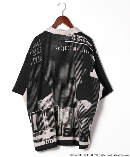 niko and...(ニコアンド)の「【STRANGER THINGS】コラボ開襟シャツ(シャツ/ブラウス・メンズ・アイボリー/ブラック・LARGE/MEDIUM)」の16枚目の写真