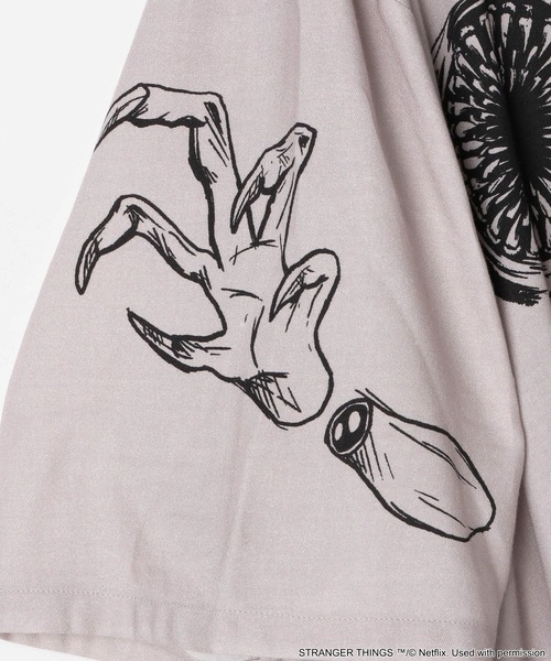 niko and...(ニコアンド)の「【STRANGER THINGS】コラボ開襟シャツ(シャツ/ブラウス・メンズ・アイボリー/ブラック・LARGE/MEDIUM)」の9枚目の写真
