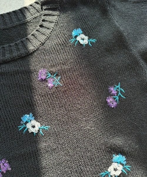 ANGEL BLUE カラフルニット刺繍スカート150 ANGEL BLUE カラフルニット刺繍スカート150 キッズ服(100cm~)