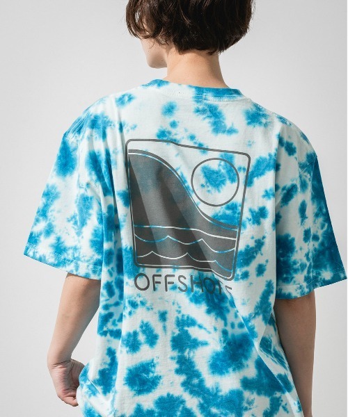 TIE DYE LOGO TEE/オフショア タイダイ染め ロゴティーシャツ（T