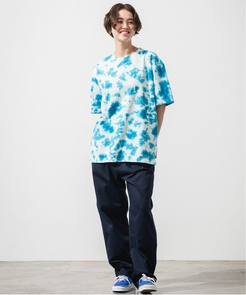 TIE DYE LOGO TEE/オフショア タイダイ染め ロゴティーシャツ（T