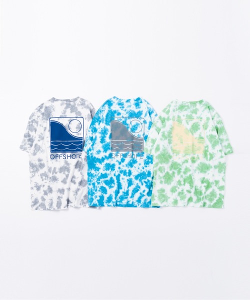 TIE DYE LOGO TEE/オフショア タイダイ染め ロゴティーシャツ（T