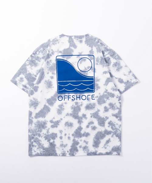 AFENDS S（8号）BLUE TIE DYE 麻Tシャツ 新品未使用！ SYUMAN．(シュウマン) TIE DYED TEE タイダイ染めTシャツ ブルー