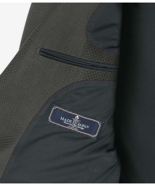 junhashimoto（ジュンハシモト）の「GMT JACKET（テーラードジャケット・メンズ・カーキ/チャコールグレー・3/5/4/2）」の10枚目の写真