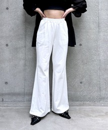 [美品]Casablanca カサブランカ ラインスウェットパンツ 白ホワイト 美品]Casablanca カサブランカ ラインスウェットパンツ 白ホワイト