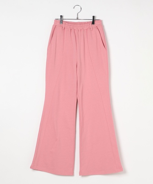 PAGEBOY（ページボーイ）の「【WEB限定】DAILYフレアスウェットパンツ（スウェットパンツ・レディース・ホワイト/ブラック/グレー/ピンク・MEDIUM/LARGE）」の7枚目の写真