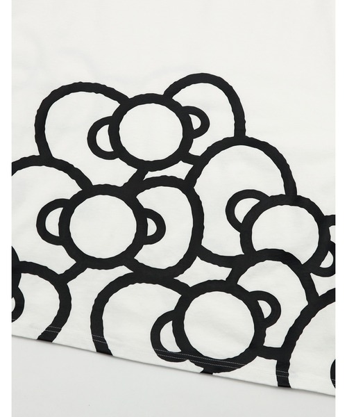 ハローキティコラボ（ハローキティコラボ）の「HELLO KITTY x little sunny bite long tee（Tシャツ/カットソー・レディース・ブラック/ライトブルー/ホワイト・SMALL/MEDIUM）」の16枚目の写真