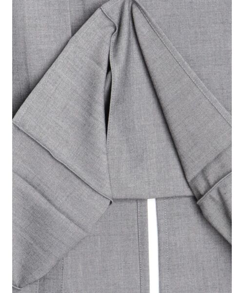 CALNAMUR（カルナムール）の「ランダムプリーツロングスカート（スカート・レディース・チャコールグレー/ライトグレー・FREE/SMALL/MEDIUM）」の11枚目の写真