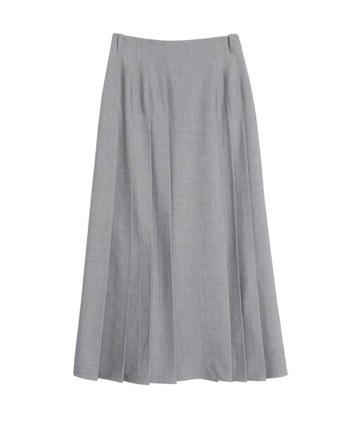 CALNAMUR（カルナムール）の「ランダムプリーツロングスカート（スカート・レディース・チャコールグレー/ライトグレー・FREE/SMALL/MEDIUM）」の16枚目の写真