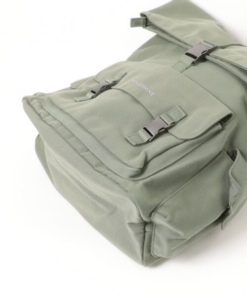 MOLESKINE（モレスキン）の「レジェンダリー トラベル バックパック ロールトップ バックパック ミリタリーグリーン（バックパック/リュック・メンズ・グリーン系その他2・ONE SIZE）」の18枚目の写真