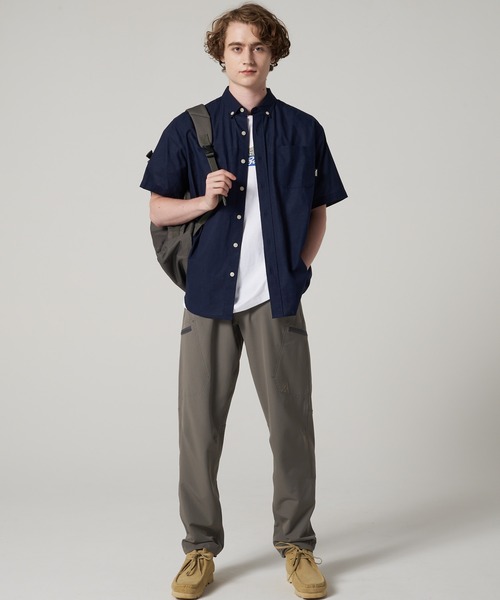 Eddie Bauer(エディーバウアー)の「コットンリネン 半袖シャツ(シャツ/ブラウス・メンズ・グレー/サックスブルー/ネイビー/ホワイト・S/XXL/XL/L/M)」の11枚目の写真